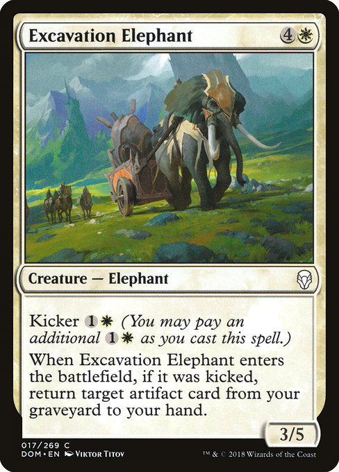 Excavation Elephant [Dominaria] | Galactic Gamez