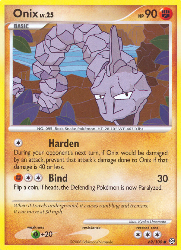 Onix (69/100) [Diamond & Pearl: Stormfront] | Galactic Gamez