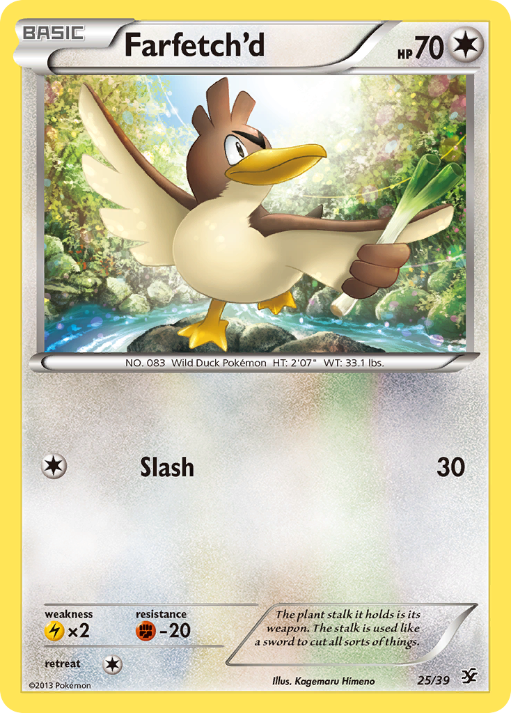 Farfetch'd (25/39) [XY: Kalos Starter Set] | Galactic Gamez