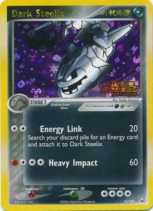 Dark Steelix (10/109) (Stamped) [EX: Team Rocket Returns] | Galactic Gamez