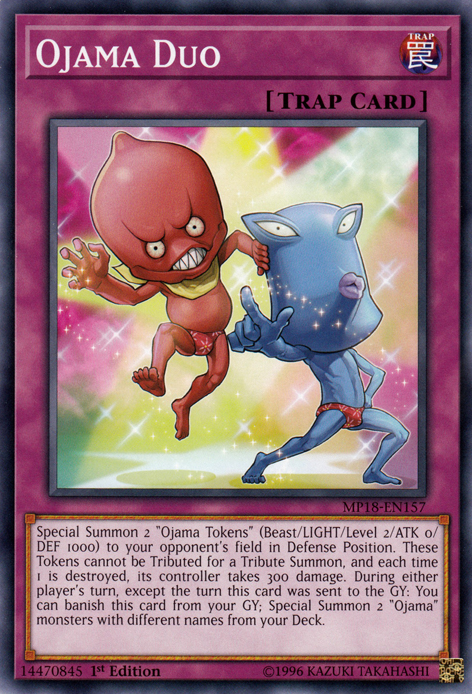 Ojama Duo [MP18-EN157] Common | Galactic Gamez