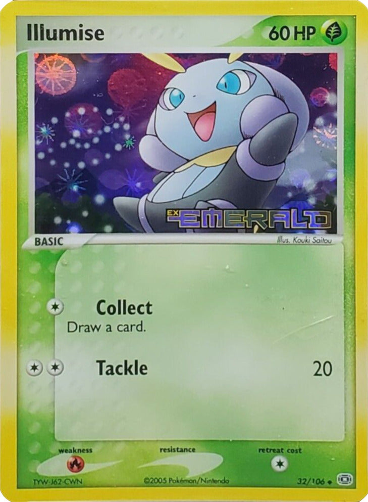 Illumise (32/106) (Stamped) [EX: Emerald] | Galactic Gamez