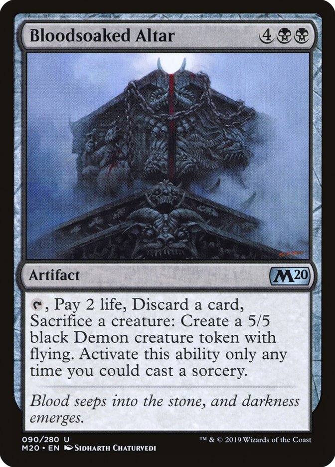 Bloodsoaked Altar [Core Set 2020] | Galactic Gamez