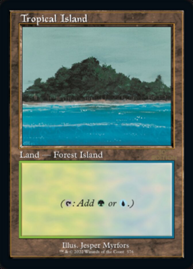 Tropical Island (Retro) [30th Anniversary Edition] | Galactic Gamez