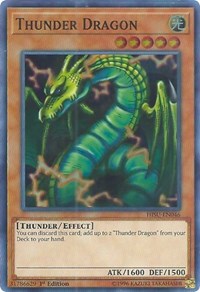 Thunder Dragon [HISU-EN046] Super Rare | Galactic Gamez