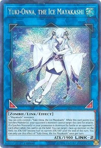 Yuki-Onna, the Ice Mayakashi [HISU-EN037] Secret Rare | Galactic Gamez