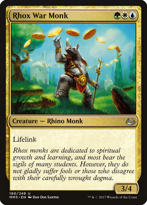 Rhox War Monk [Modern Masters 2017] | Galactic Gamez