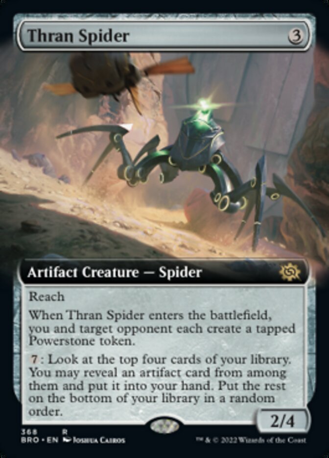 Thran Spider (Extended Art) [The Brothers' War] | Galactic Gamez