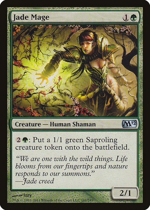 Jade Mage [Magic 2012] | Galactic Gamez