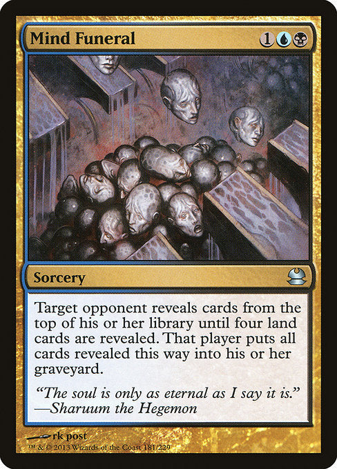 Mind Funeral [Modern Masters] | Galactic Gamez