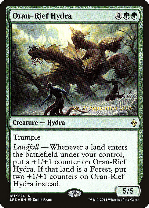 Oran-Rief Hydra [Battle for Zendikar Promos] | Galactic Gamez