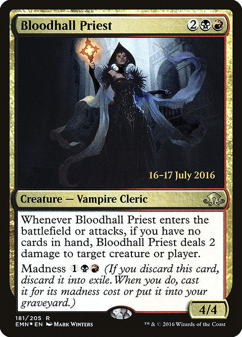 Bloodhall Priest [Eldritch Moon Promos] | Galactic Gamez