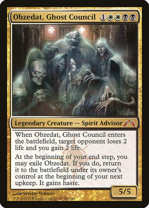 Obzedat, Ghost Council [Gatecrash] | Galactic Gamez