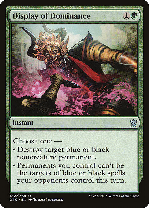 Display of Dominance [Dragons of Tarkir] | Galactic Gamez