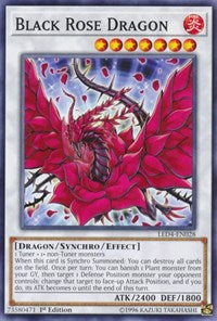 Black Rose Dragon [LED4-EN028] Common | Galactic Gamez