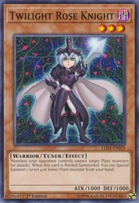 Twilight Rose Knight [LED4-EN029] Common | Galactic Gamez