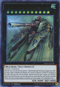 Superdreadnought Rail Cannon Juggernaut Liebe [LED4-EN034] Ultra Rare | Galactic Gamez