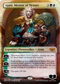 Ajani, Mentor of Heroes [Mythic Edition: Ravnica Allegiance] | Galactic Gamez
