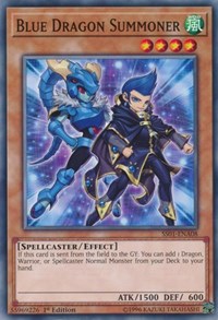 Blue Dragon Summoner [SS01-ENA08] Common | Galactic Gamez