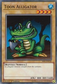 Toon Alligator [SS01-ENC02] Common | Galactic Gamez