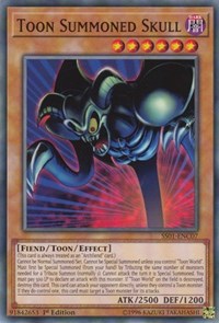 Toon Summoned Skull [SS01-ENC07] Common | Galactic Gamez