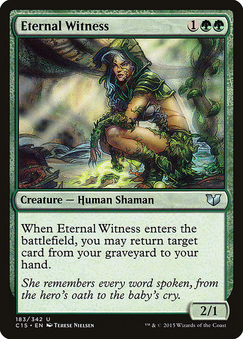 Eternal Witness [Commander 2015] | Galactic Gamez
