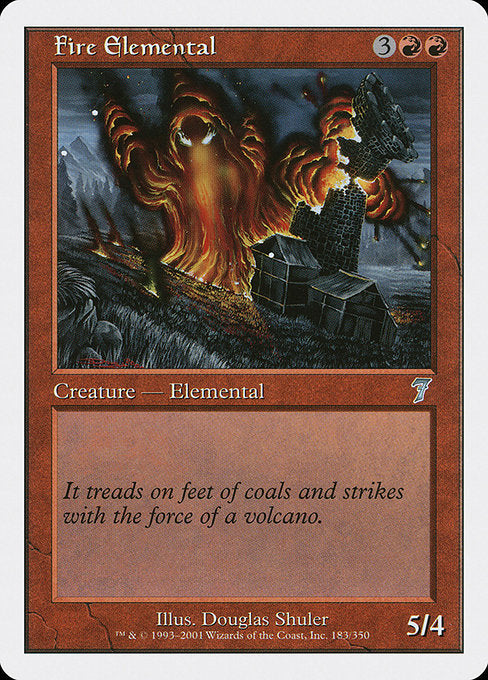 Fire Elemental [Seventh Edition] | Galactic Gamez