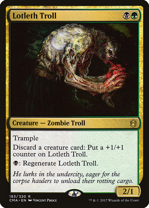 Lotleth Troll [Commander Anthology] | Galactic Gamez
