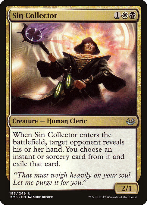 Sin Collector [Modern Masters 2017] | Galactic Gamez