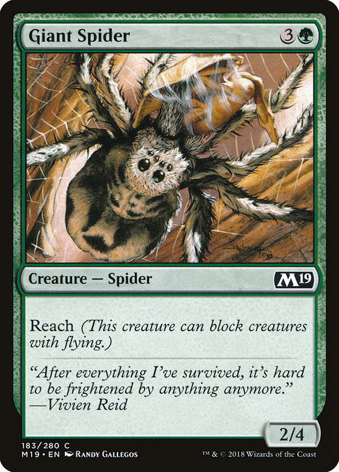 Giant Spider [Core Set 2019] | Galactic Gamez