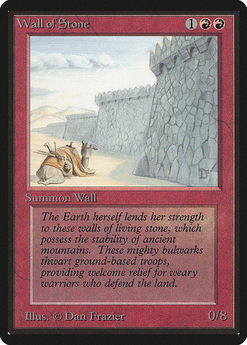 Wall of Stone [Limited Edition Beta] | Galactic Gamez