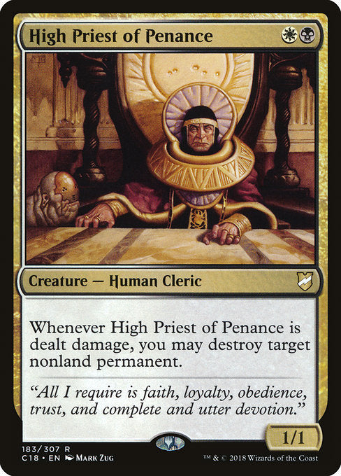 High Priest of Penance [Commander 2018] | Galactic Gamez