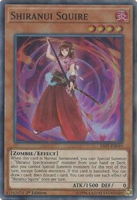 Shiranui Squire [SAST-EN019] Super Rare | Galactic Gamez