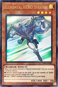 Elemental HERO Stratos [JMPS-EN008] Ultra Rare | Galactic Gamez