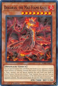 Dogoran, the Mad Flame Kaiju [SDSB-EN015] Common | Galactic Gamez