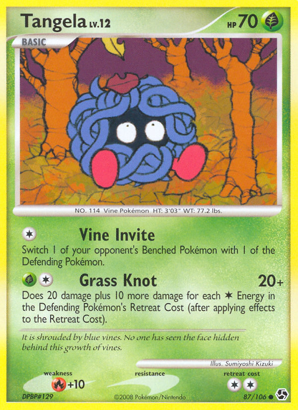 Tangela (87/106) [Diamond & Pearl: Great Encounters] | Galactic Gamez