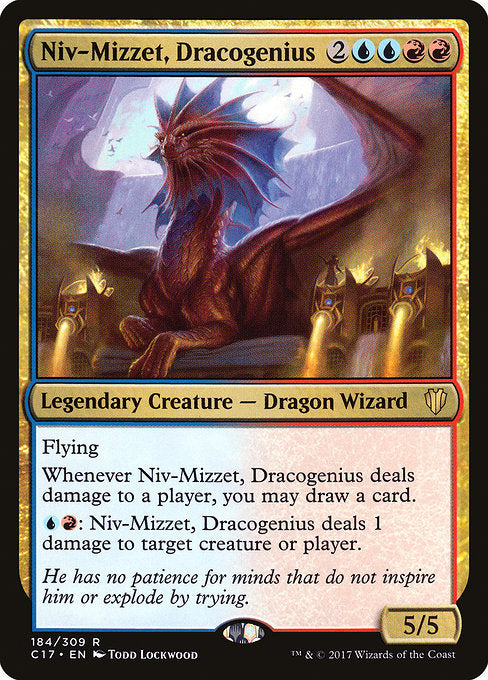 Niv-Mizzet, Dracogenius [Commander 2017] | Galactic Gamez