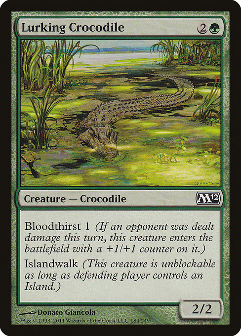 Lurking Crocodile [Magic 2012] | Galactic Gamez
