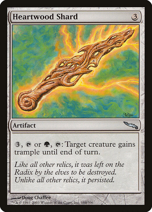 Heartwood Shard [Mirrodin] | Galactic Gamez