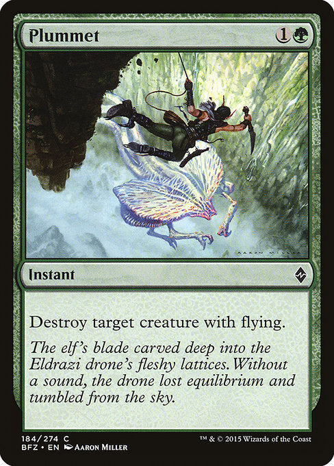 Plummet [Battle for Zendikar] | Galactic Gamez