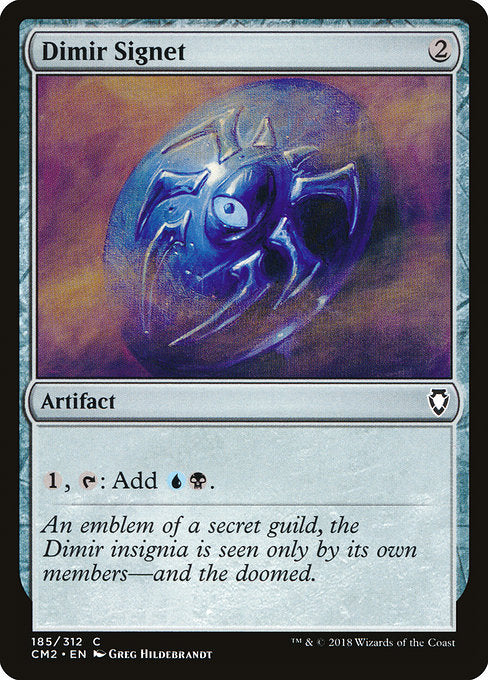 Dimir Signet [Commander Anthology Volume II] | Galactic Gamez