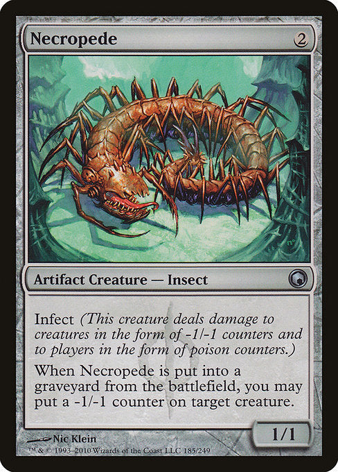 Necropede [Scars of Mirrodin] | Galactic Gamez