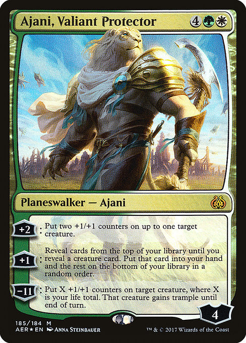 Ajani, Valiant Protector [Aether Revolt] | Galactic Gamez