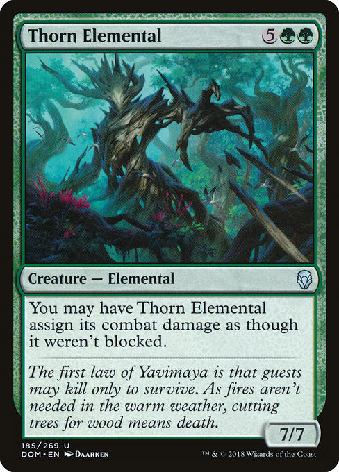 Thorn Elemental [Dominaria] | Galactic Gamez