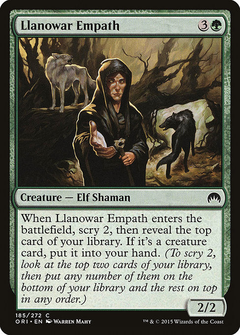 Llanowar Empath [Magic Origins] | Galactic Gamez