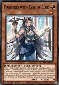 Priestess with Eyes of Blue [LDS2-EN007] Common | Galactic Gamez