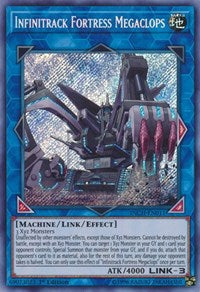 Infinitrack Fortress Megaclops [INCH-EN011] Secret Rare | Galactic Gamez