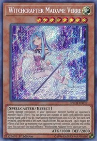 Witchcrafter Madame Verre [INCH-EN019] Secret Rare | Galactic Gamez