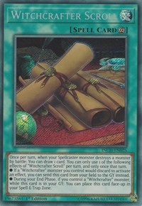 Witchcrafter Scroll [INCH-EN025] Secret Rare | Galactic Gamez