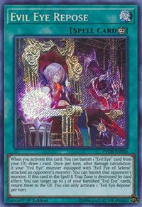 Evil Eye Repose [INCH-EN036] Secret Rare | Galactic Gamez